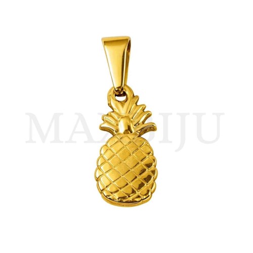 Stainless Steel Pineaple Pendant 9x16mm