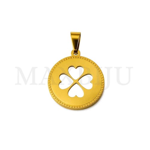 Stainless Steel Clover Pendant 20mm