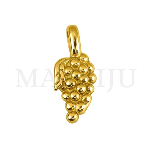 Stainless Steel Grape Pendant 13x31mm