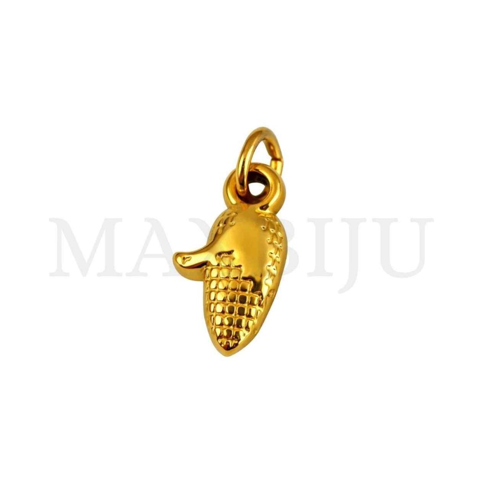 Stainless Steel Corn Pendant 9x15mm