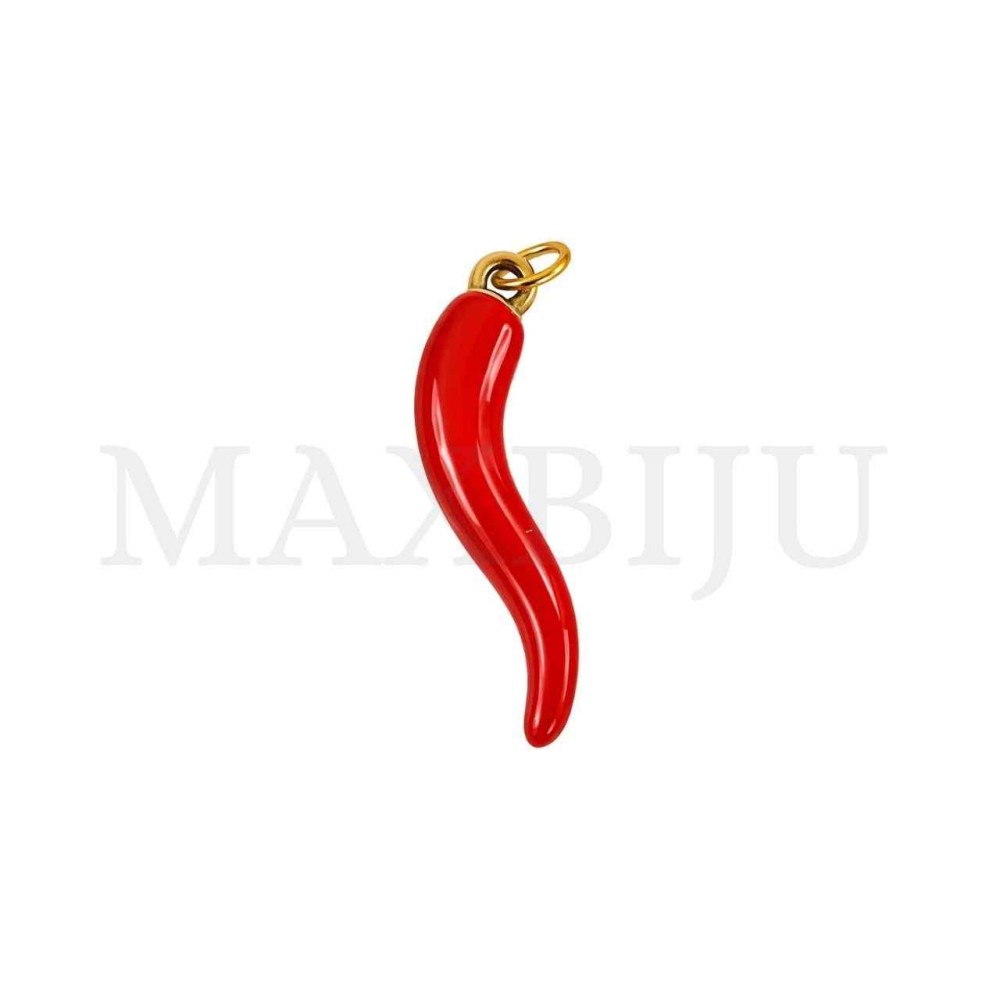 Stainless Steel Pepper Pendant 6x31mm