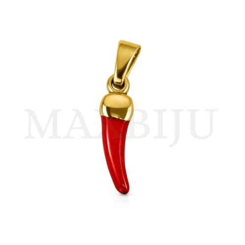 Stainless Steel Pepper Pendant 5x15mm