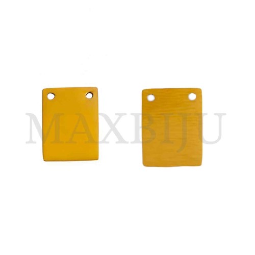 Stainless steel Scapular Medal Pendant  9x12mm