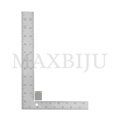 Stainless steel Scapular Medal Pendant  9x12mm