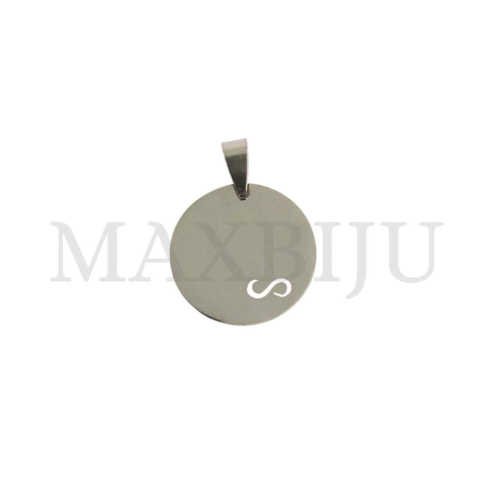 Stainless Steel Infinity Medal Pendant (20mm)