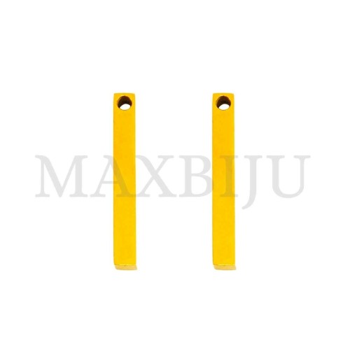 Stainless Steel Rectangle pendant 5x40mmm