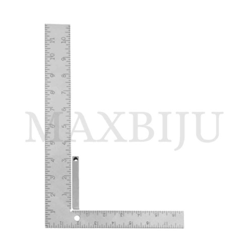 Stainless Steel Rectangle pendant 5x40mmm