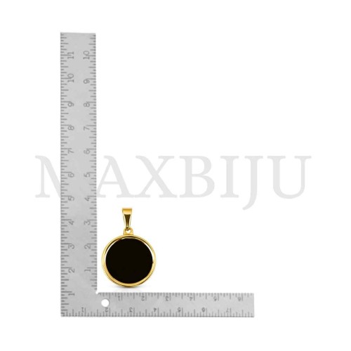 Stainless Steel Medal Pendant 25mm