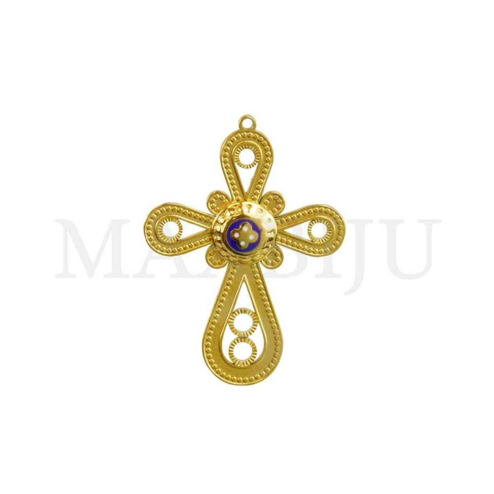 Stainless Steel Cross Pendant (35mm)