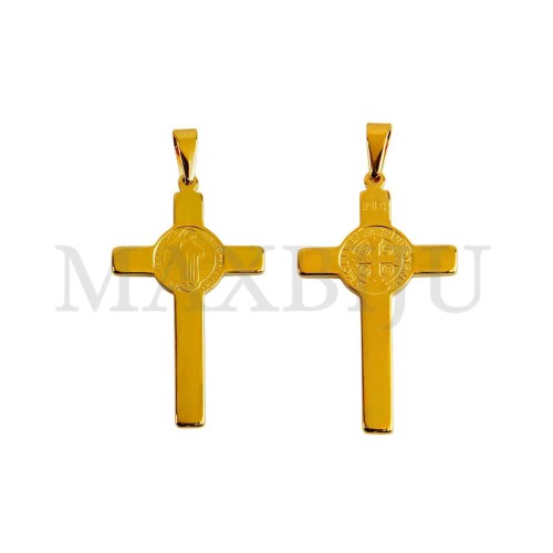 Stainless Steel Cross Pendant (55mm)
