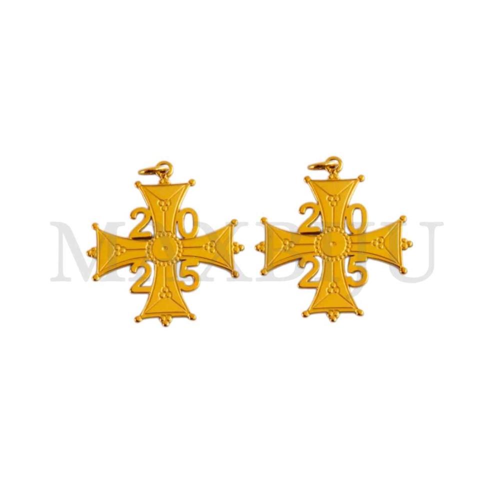 Stainless Steel Cross Pendant (22mm)