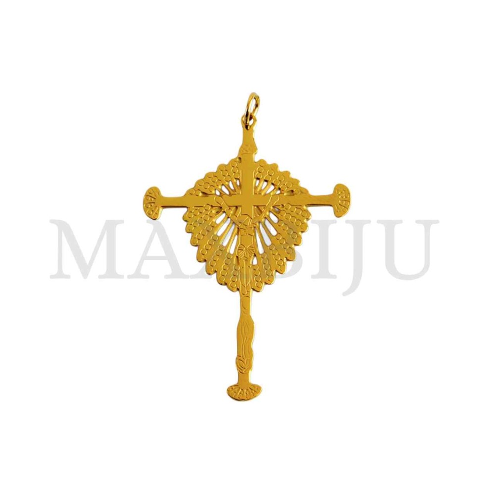 Stainless Steel Cross Pendant (44mm)
