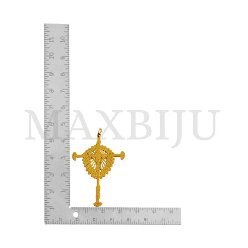 Stainless Steel Cross Pendant (44mm)