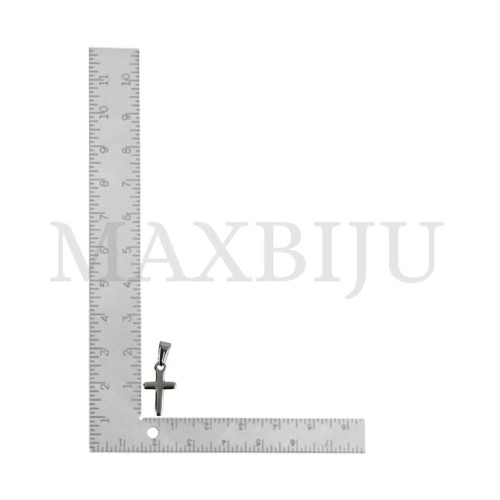 Stainless Steel Cross Pendant (15mm)