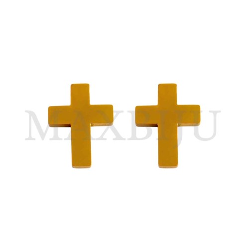 Stainless Steel Cross Pendant (34mm)