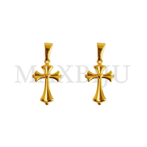 Stainless Steel Cross Pendant (22mm)