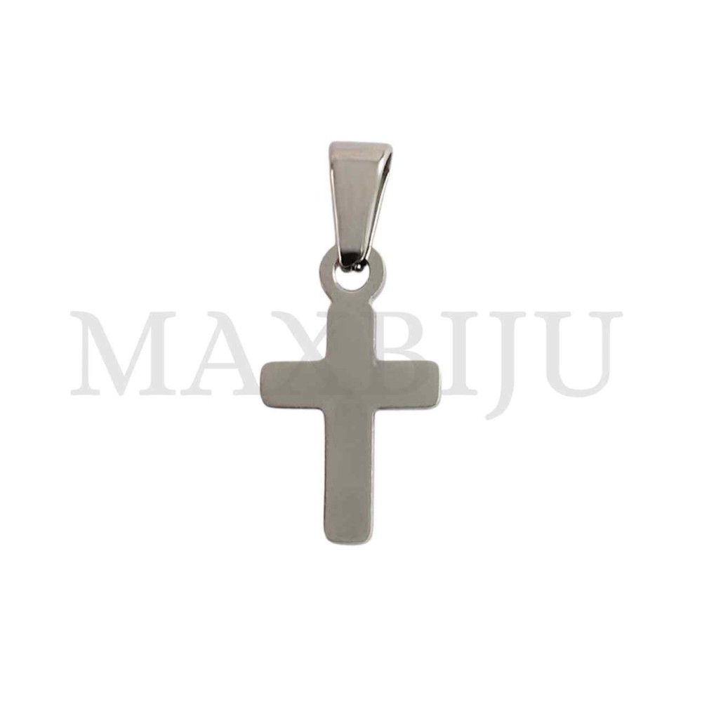 Stainless Steel Cross Pendant (21mm)