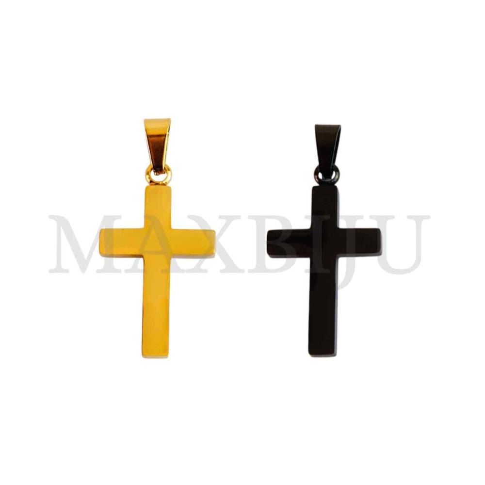 Stainless Steel Cross Pendant (30mm)