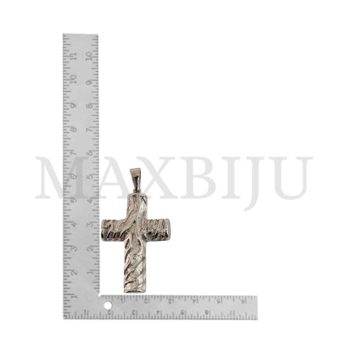 Stainless Steel Cross charm Pendant (47mm)