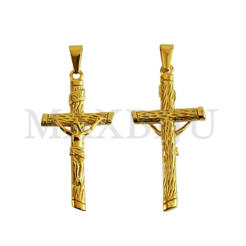 Stainless Steel Jesus Cross charm Pendant (62mm)
