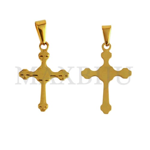 Stainless Steel Cross charm Pendant (30mm)