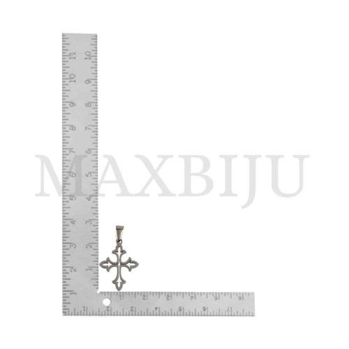 Stainless Steel Cross charm Pendant (22mm)