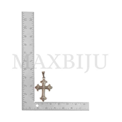 Stainless Steel Cross charm Pendant (30mm)