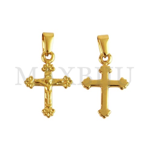 Stainless Steel Cross charm Pendant (20mm)