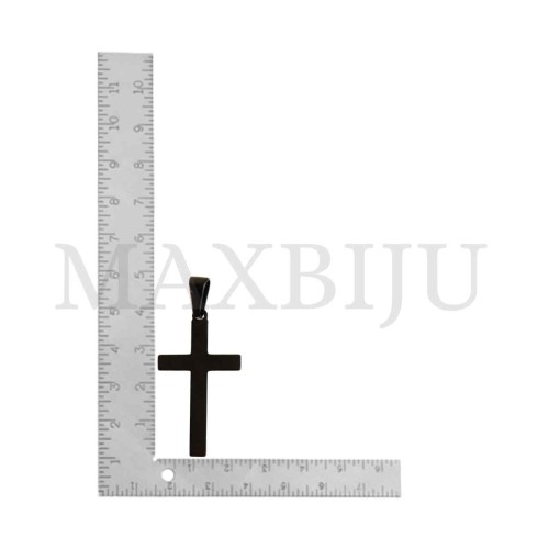 Stainless Steel Cross charm Pendant (40mm)