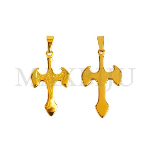 Stainless Steel Cross charm Pendant (48mm)