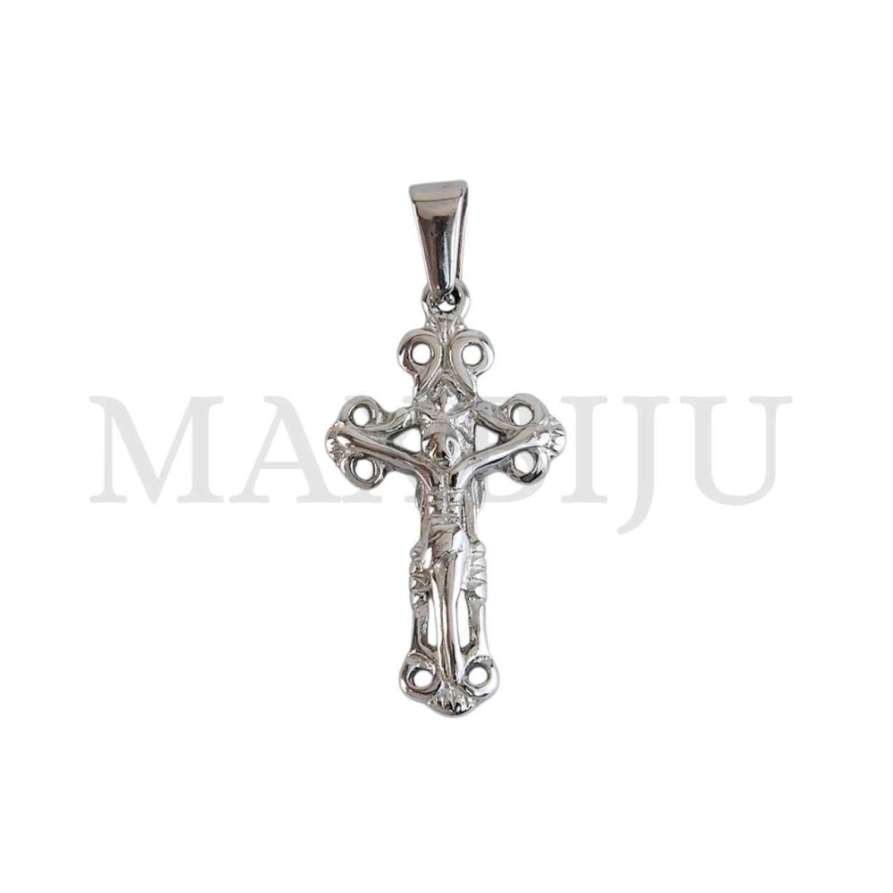 Stainless Steel Cross charm Pendant (31mm)
