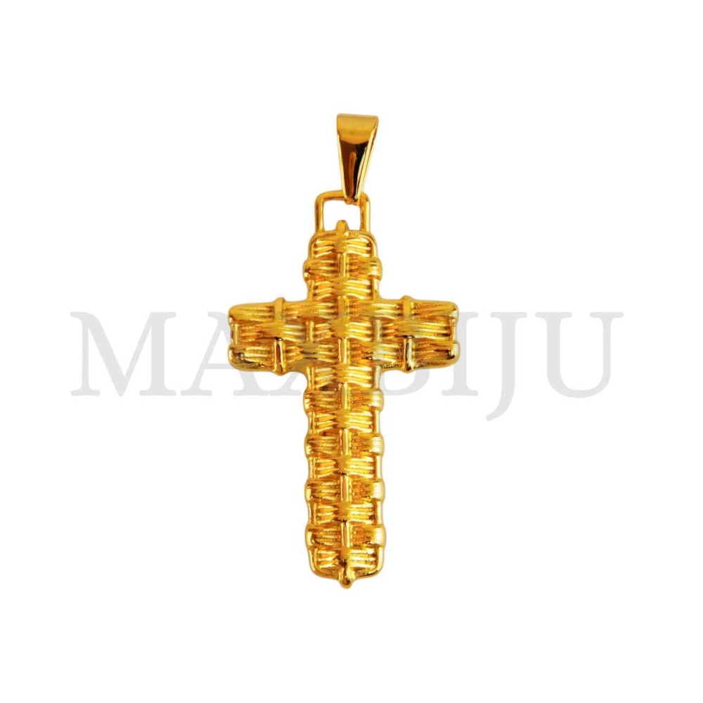 Stainless Steel Cross charm Pendant (54mm)
