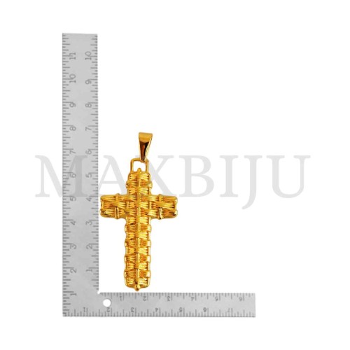 Stainless Steel Cross charm Pendant (54mm)