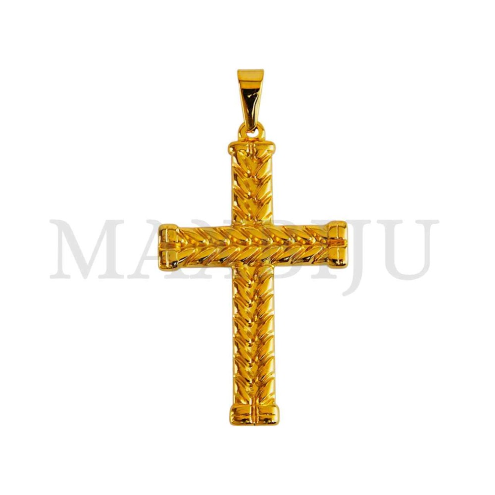 Stainless Steel Cross charm Pendant (53mm)