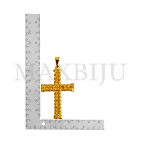 Stainless Steel Cross charm Pendant (53mm)
