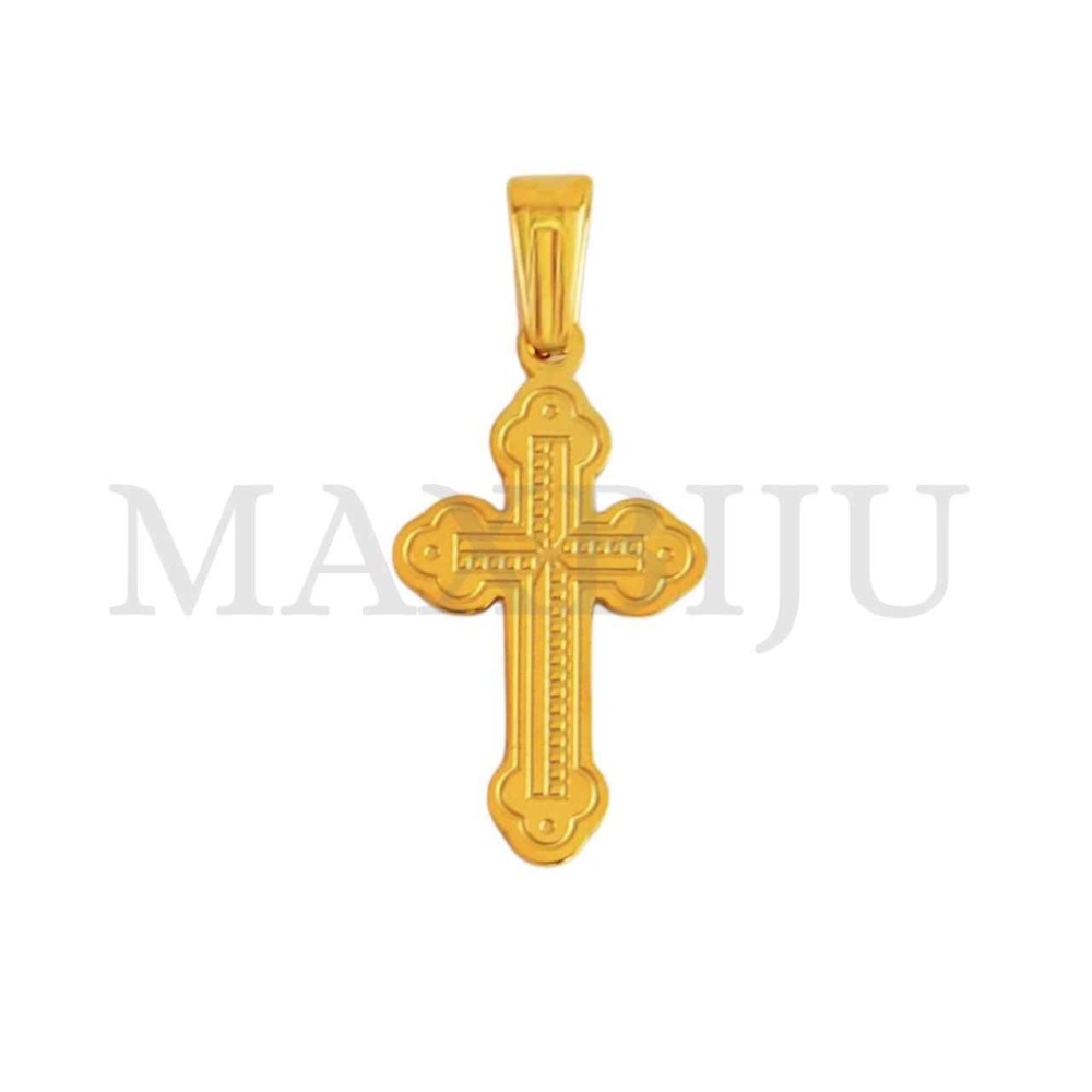 Stainless Steel Cross charm Pendant (20mm)