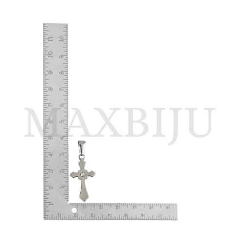 Stainless Steel Cross charm Pendant (30mm)