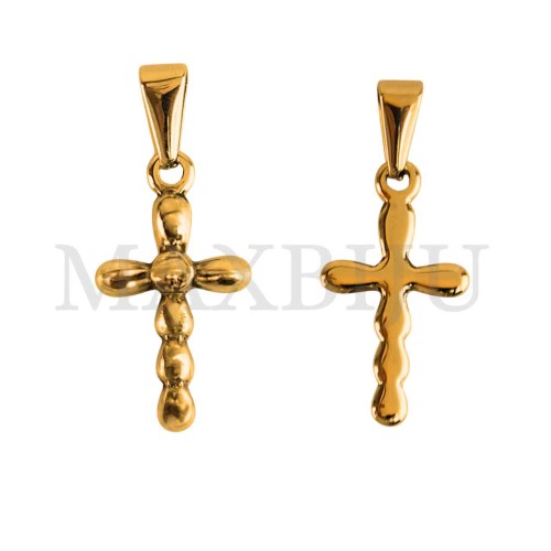 Stainless Steel Cross charm Pendant (24mm)
