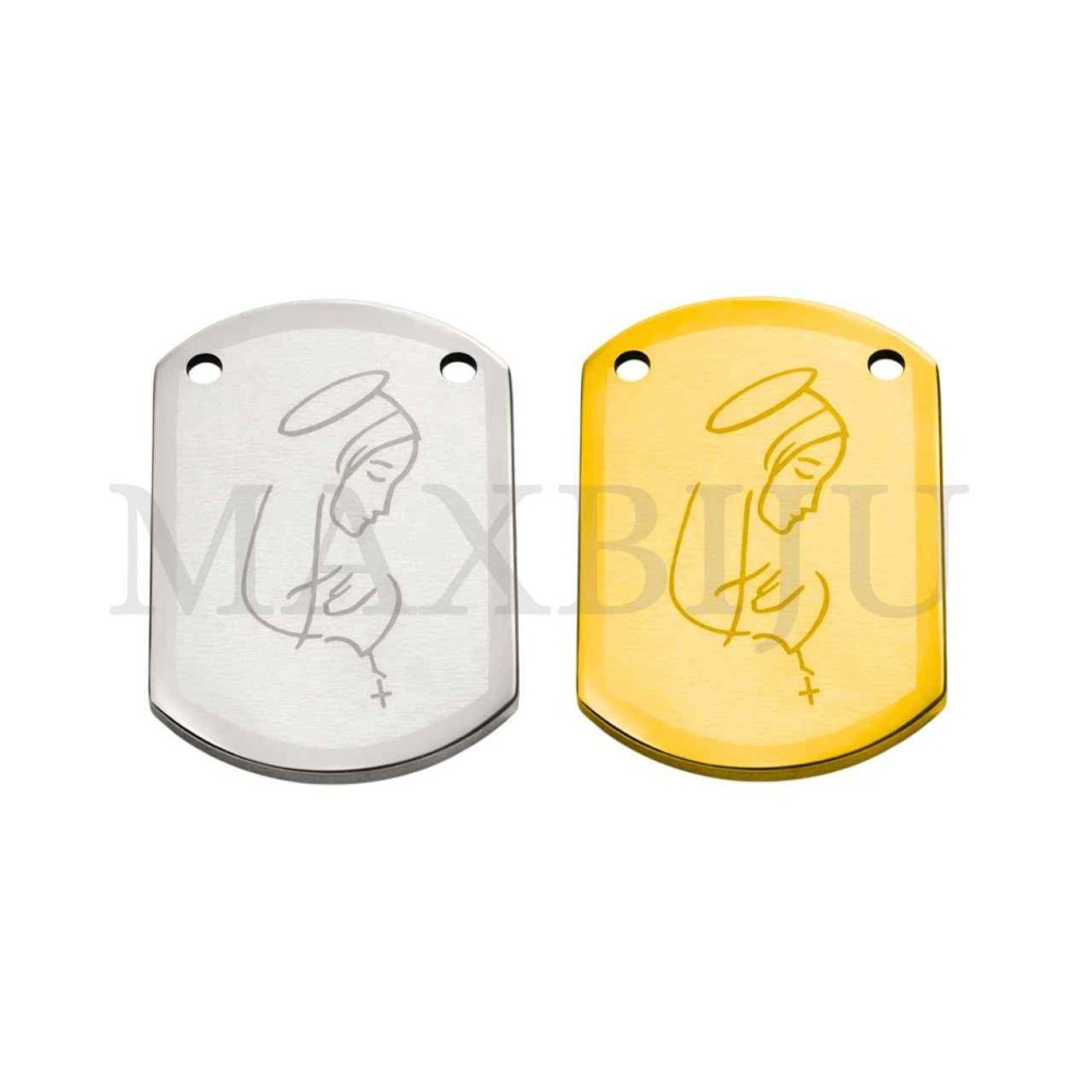 Stainless Steel Scapular - Our Lady13x19mm
