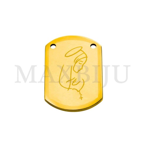 Stainless Steel Scapular - Our Lady13x19mm