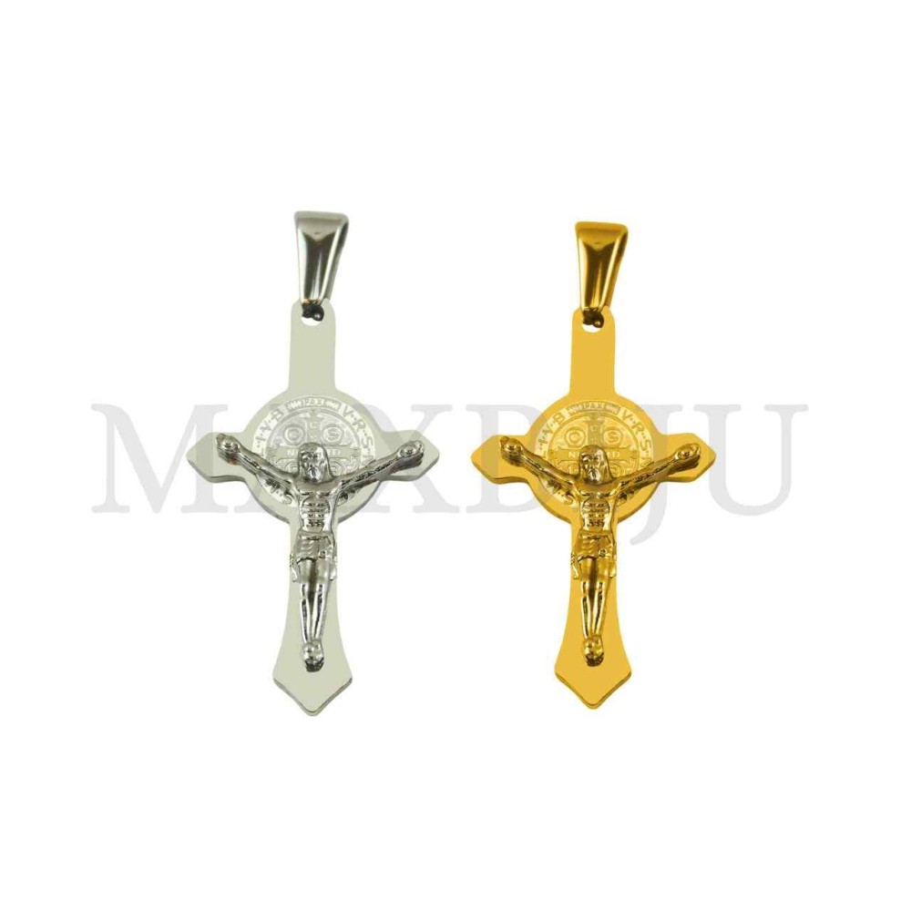Stainless Steel Cross charm Pendant 19x33mm