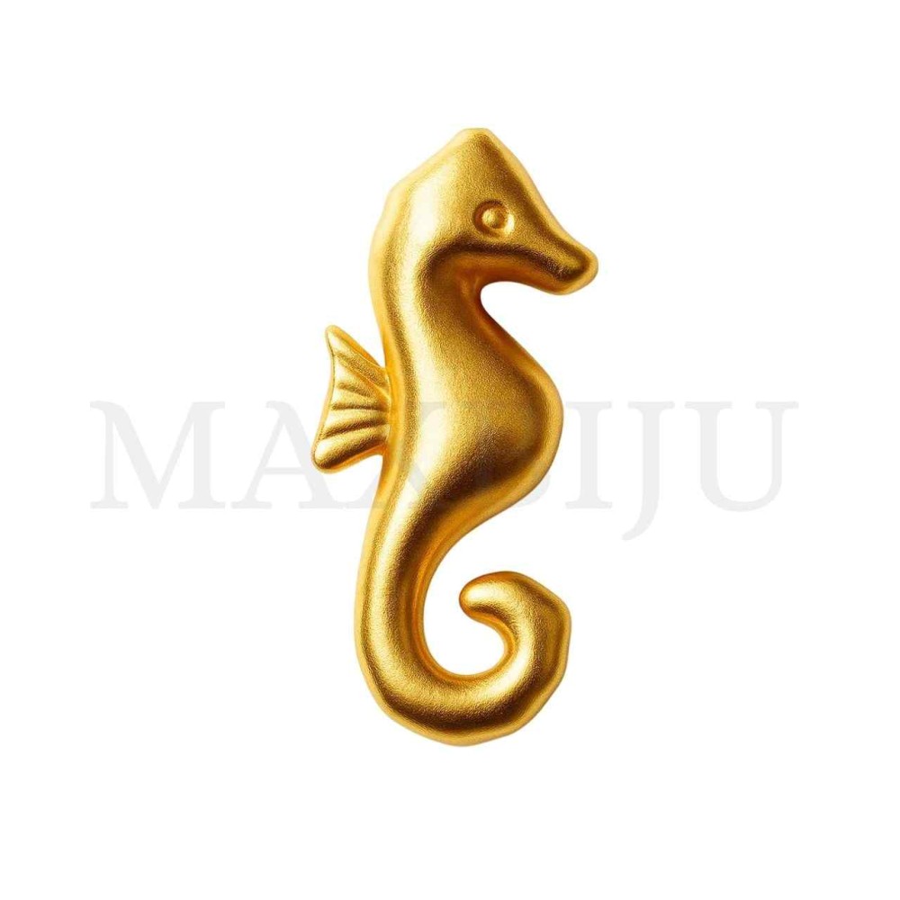 Stainless Steel Pendant - Sea Horse 7x14mm