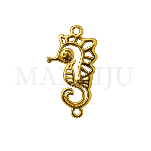 Stainless Steel Pendant - Sea Horse 15x25mm