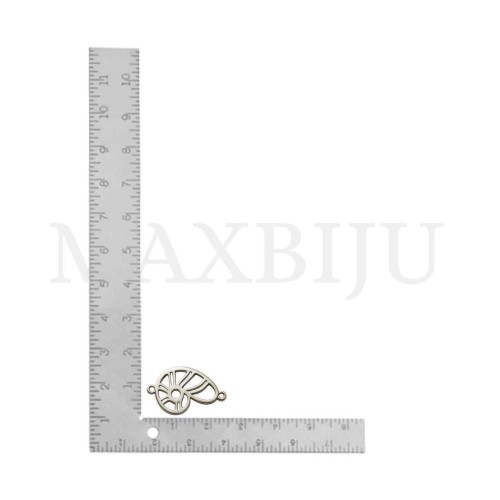 Stainless Steel Pendant - Shell 25x16mm