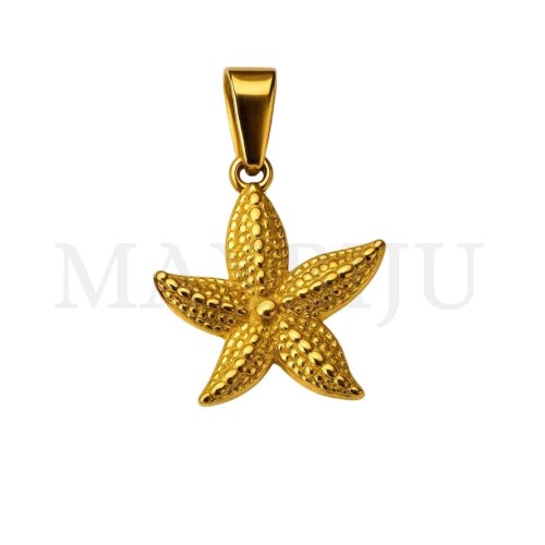 Stainless Steel Pendant - Starfish 19x22mm