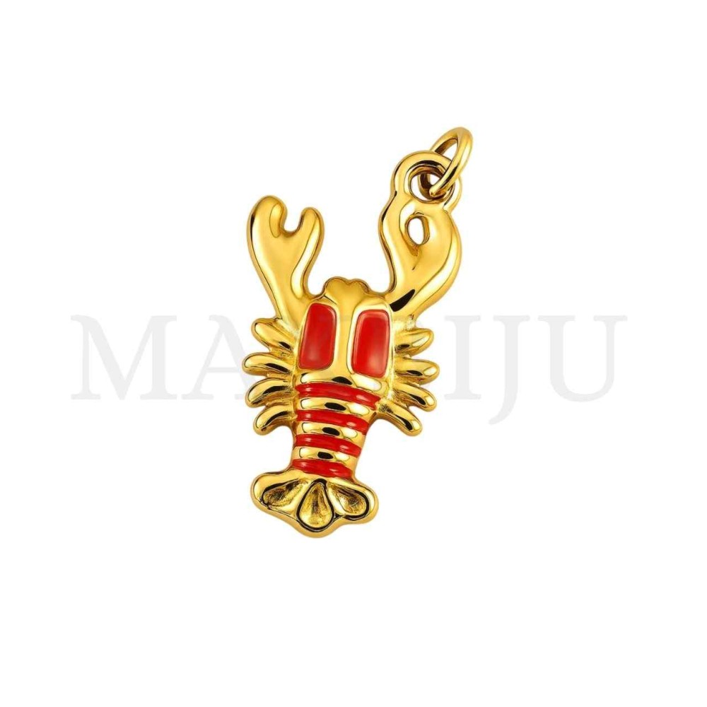 Stainless Steel Pendant - Lobster 11x20mm