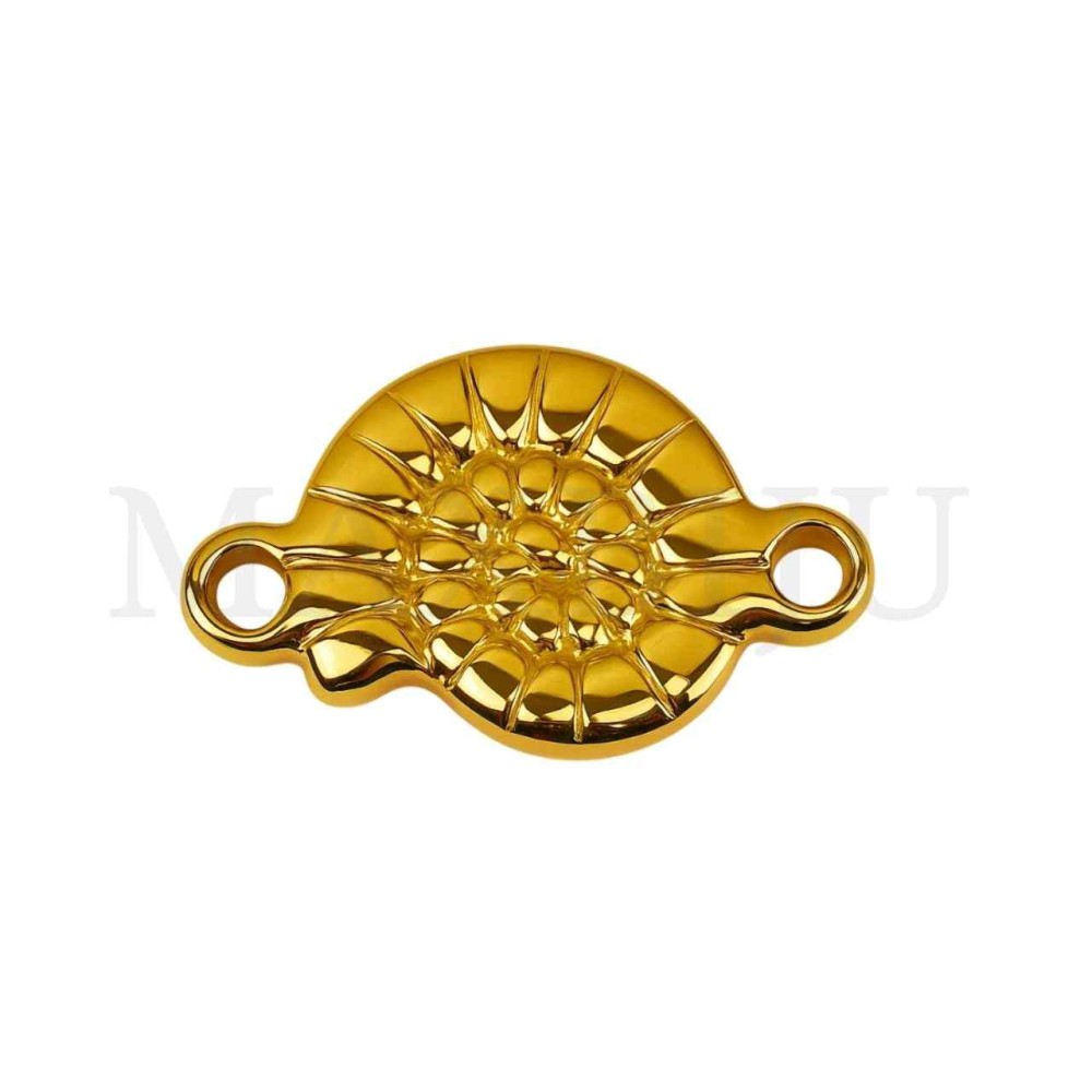 Stainless Steel Pendant - Shell 15x10mm