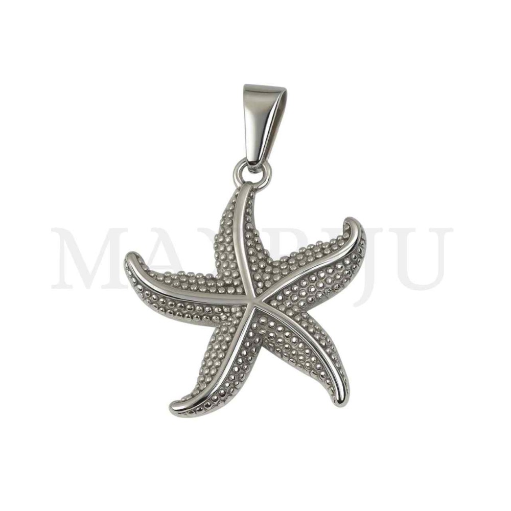Stainless Steel Pendant - Starfish 23x30mm