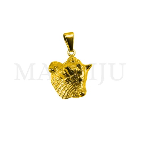 Stainless Steel Pendant - Shell 23x30mm