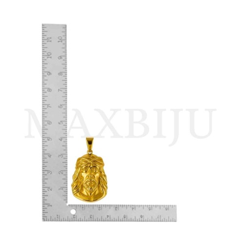 Stainless Steel Pendant - Jesus Christ 26x35mm